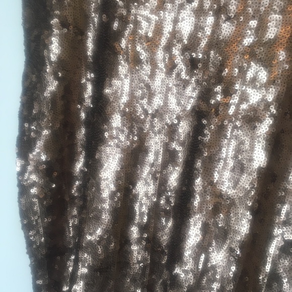 New Bar III XXL copper bronzey pencil sequin skirt - Picture 4 of 8